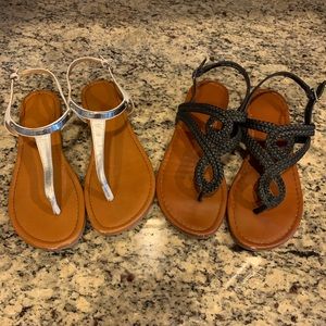 Sandals Bundle Girls Youth Size 4
